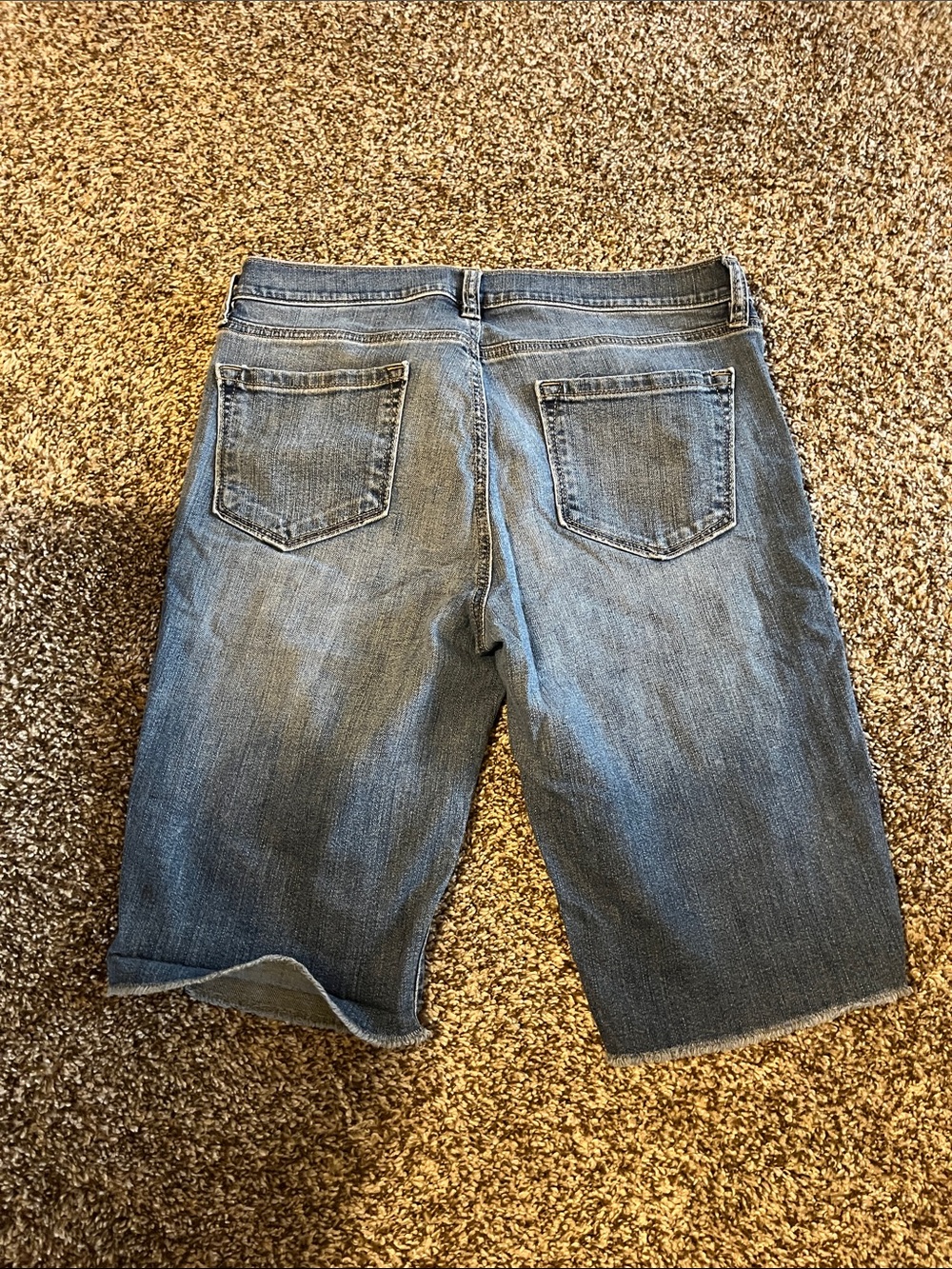 LOFT Medium Wash Denim Jean Shorts - Picture 2 of 3
